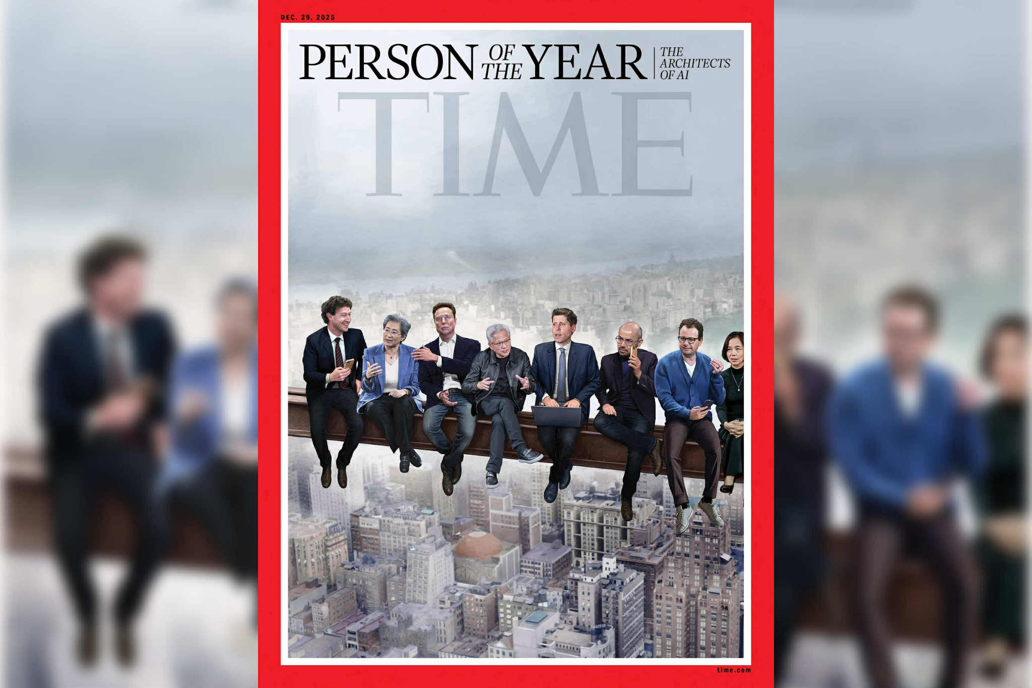 Revista Time titulează „Arhitecții AI” drept Persoana Anului 2025