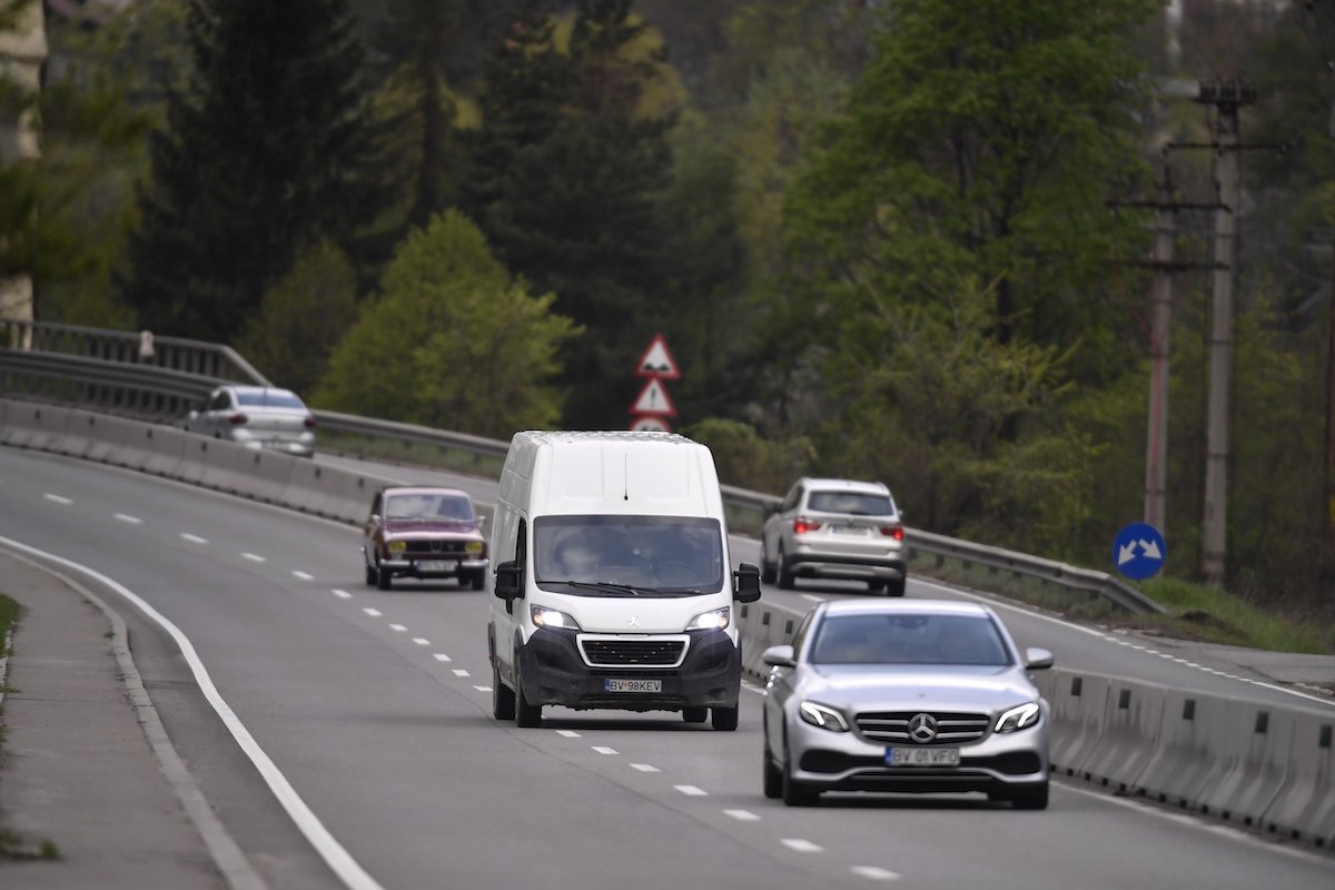 Gradul de aglomerație pe autostrăzi în după-amiaza zilei de duminică