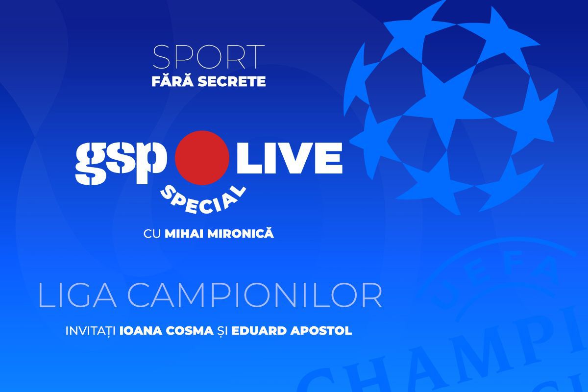 GSP Live revine cu o ediție specială pentru runda a șaptea a Ligii Campionilor Ediția specială GSP Live ia start marți, 20 ianuarie, de la ora 20:00, aducând în prim-plan meciurile din runda a șaptea a Ligii Campionilor