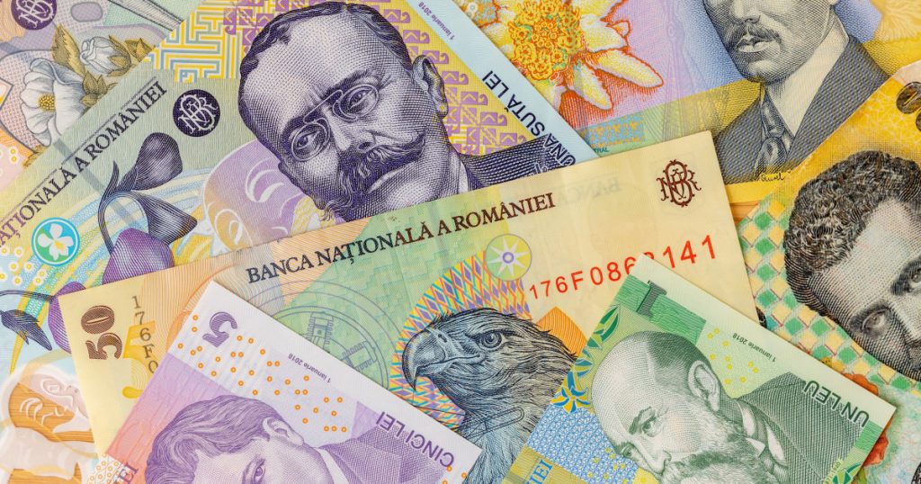 Curs BNR: Aurul urcă la un nou record, euro și lira în creștere