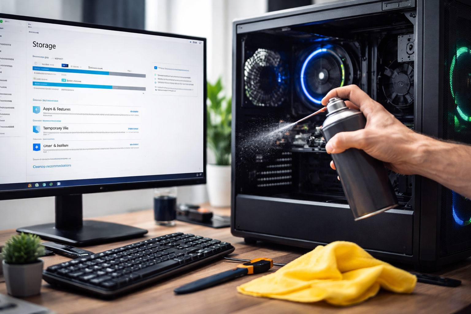 Un computer care pornește greu, se blochează frecvent sau își pierde repede spațiul de stocare nu este, de cele mai multe ori, un semn clar că este „prea vechi”