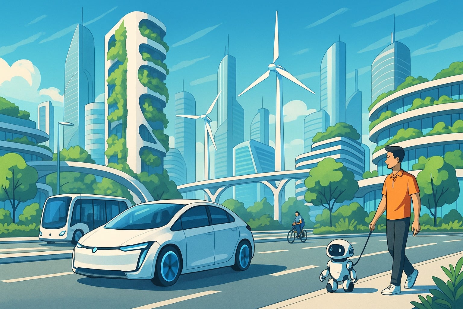 2025 – Anul în care orașele devin labirinturi digitale și ecosisteme sustenabile Anul 2025 marchează, fără îndoială, un moment de cotitură în evoluția urbanismului modern