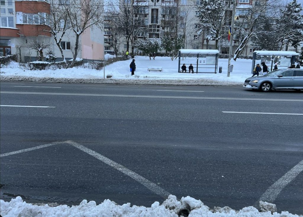 Clujul, în continuare sub cod galben de ger