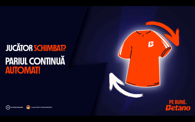 O nouă șansă de câștig. Betano lansează „Rezerva de Aur”: Jucătorul iese, pariul continuă!