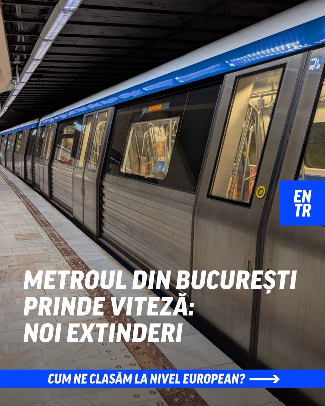 Primul pas spre modernizarea metroului bucureștean: semnarea ordinului de începere a lucrărilor pentru extinderea Magistralei M4 În contextul presiunii tot mai mari exercitate de navetiști asupra rețelei de metrou bucureștene, autoritățile spun că începe, în definitiv, să se miște ceva concret pentru a fluidiza traficul subteran
