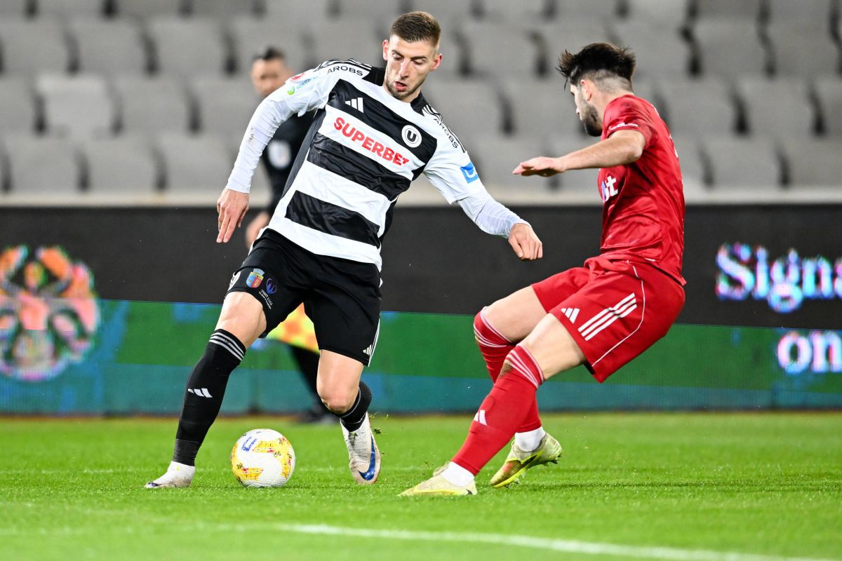 U Cluj trimite Oțelul acasă, 2-0 în Cupa României Betano