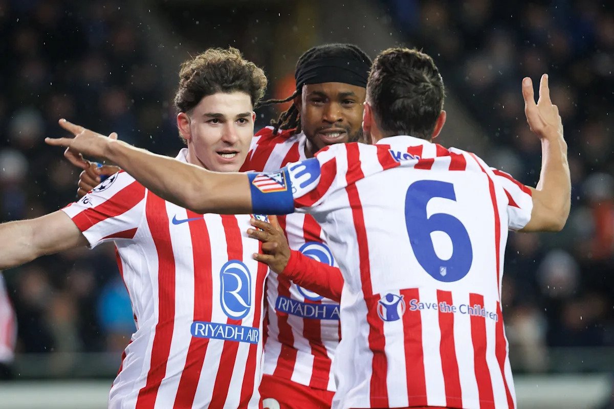 Atlético Madrid dă tonul în play-off-ul Ligii Campionilor, cu o victorie concludentă Atlético Madrid a reușit să obțină o victorie importantă în prima manșă a play-off-ului Ligii Campionilor, impunându-se cu 2-0 în fața belgienilor de la Club Brugge