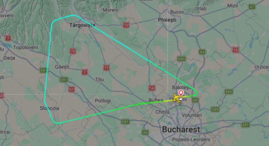 Avion pentru Frankfurt se întoarce la Otopeni după 10 minute de la decolare