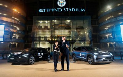 BYD devine partener oficial al Clubului de Fotbal Manchester City