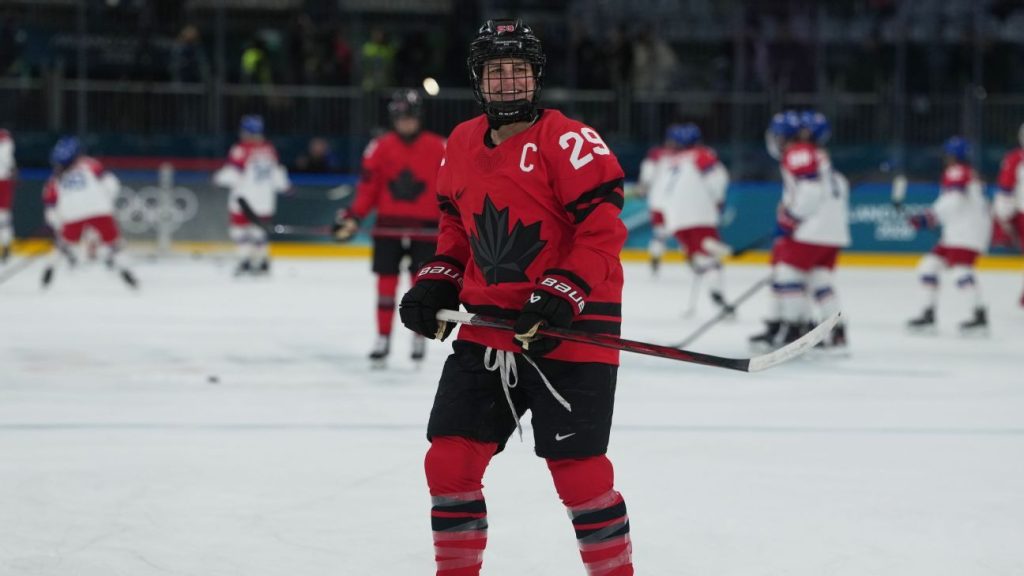 Canada 'optimistic' team captain Poulin returns during Olympics