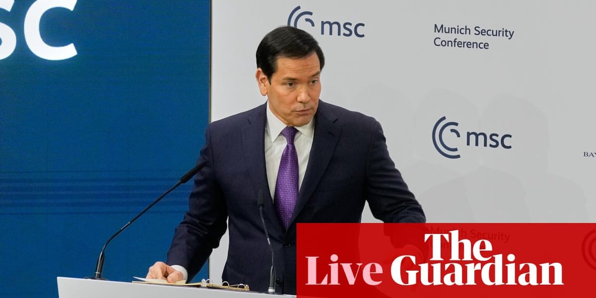 Munich security conference live: Rubio criticises mass migration, west’s post-war ‘delusion’, US and Europe’s mistakes | Ukraine