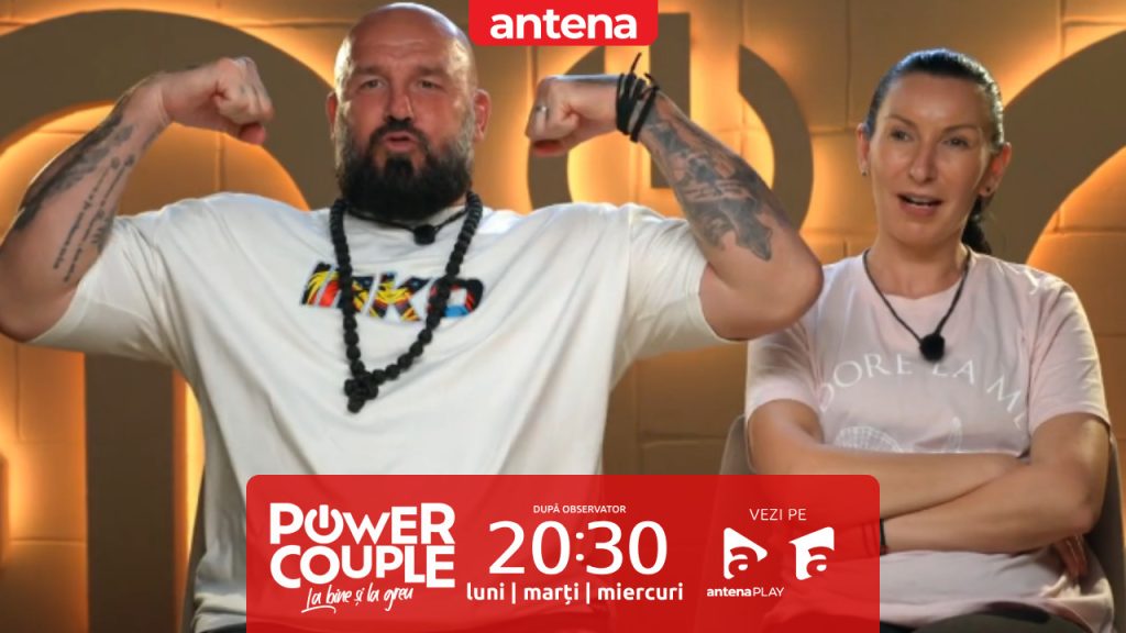 Luiza și Cătălin Zmărăndescu, câștigători și în 2026 la Power Couple!
