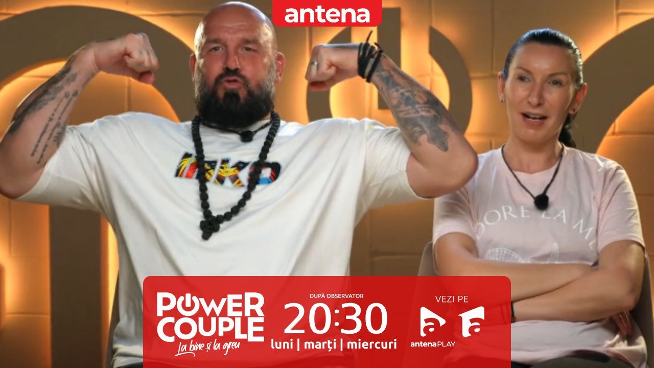 Luiza și Cătălin Zmărăndescu, câștigători și în 2026 la Power Couple!
