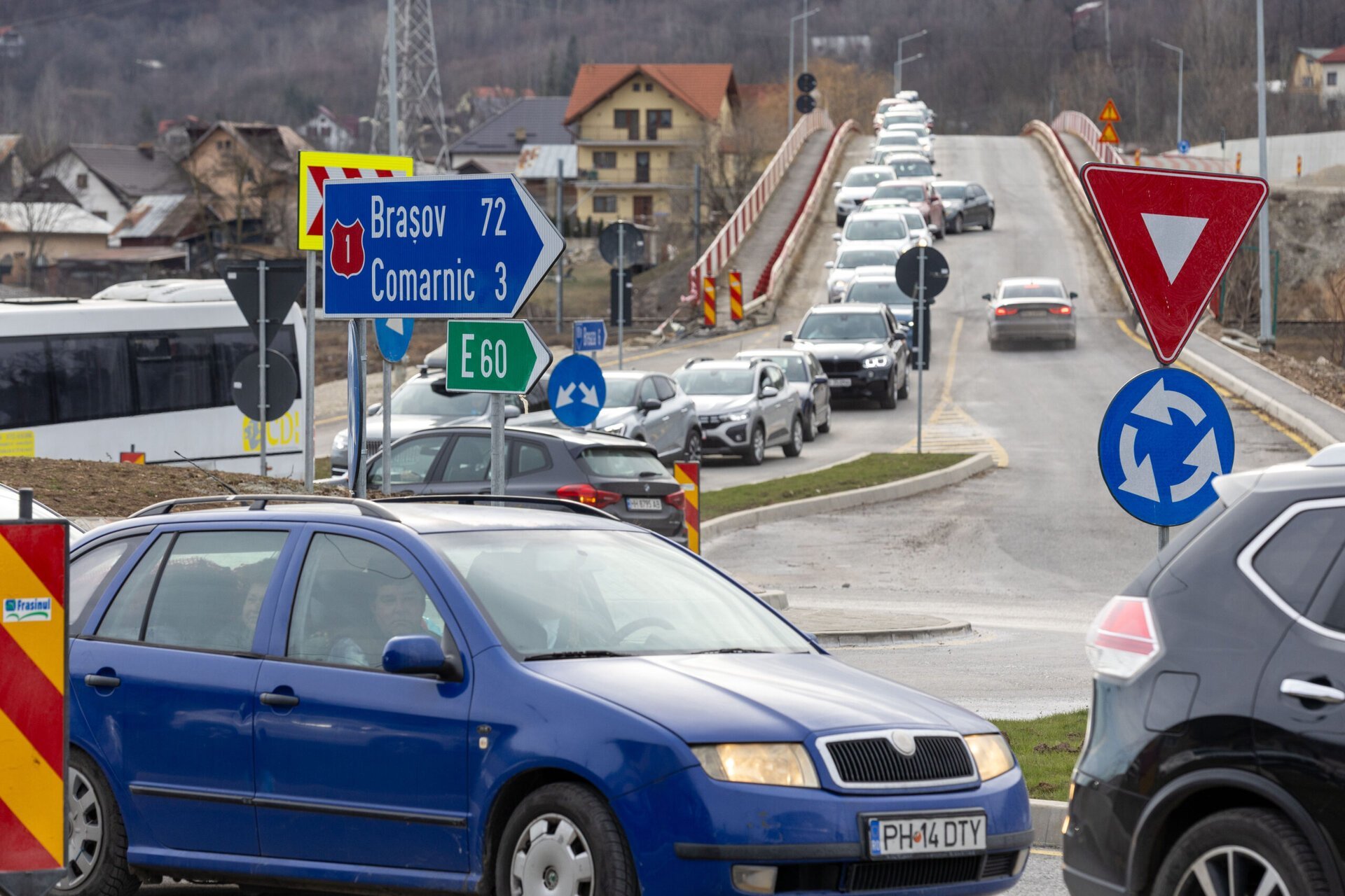 CNAIR anunță restricții de circulație pe DN1 în zilele de 6 și 7 februarie, măsura fiind impusă pentru a permite demontarea sistemelor de monitorizare instalate în Pasajul Băneasa