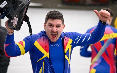 Mihai Cristian Tentea și George Iordache, clasare excepțională la jumătatea concursului de bob