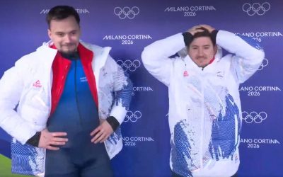 Mihai Tentea și George Iordache, manșă a doua senzațională în proba de bob-2 la Milano Cortina! » Românii sunt pe 5 la mijlocul concursului