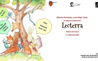 2-6 februarie: Evenimente speciale dedicate Zilei Internaționale a Cititului Împreună, la Centrul Cultural "Lucian Blaga" Sebeș
