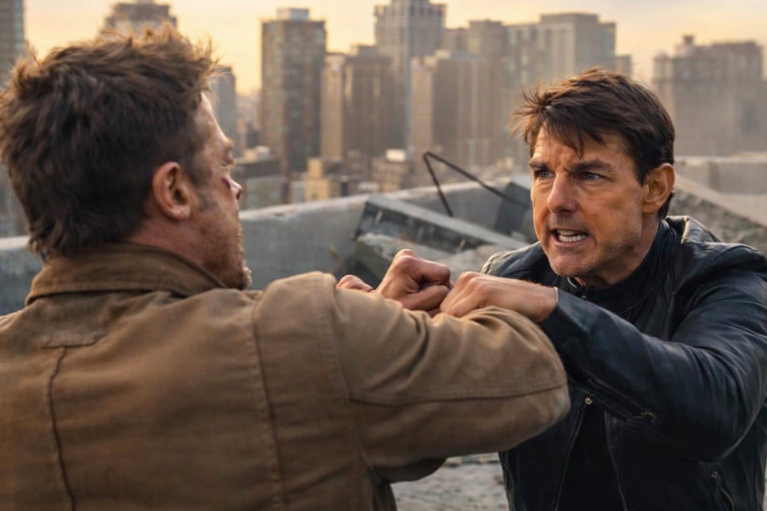 O clipă de numai 15 secunde, care îl prezintă pe Tom Cruise și Brad Pitt în versiuni generate de inteligența artificială și implicate într-o bătaie spectaculoasă, a stârnit aproape instant o criză de proporții în lumea Hollywood-ului