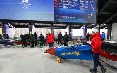 Echipajul României de bob – 2 masculin, pe locul 5 după a treia manșă