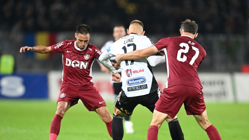 CFR Cluj – „U” Cluj: confruntare crucială pentru play-off în direct.