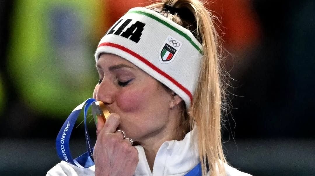 Francesca Lollobrigida câștigă a doua medalie de aur la olimpici.