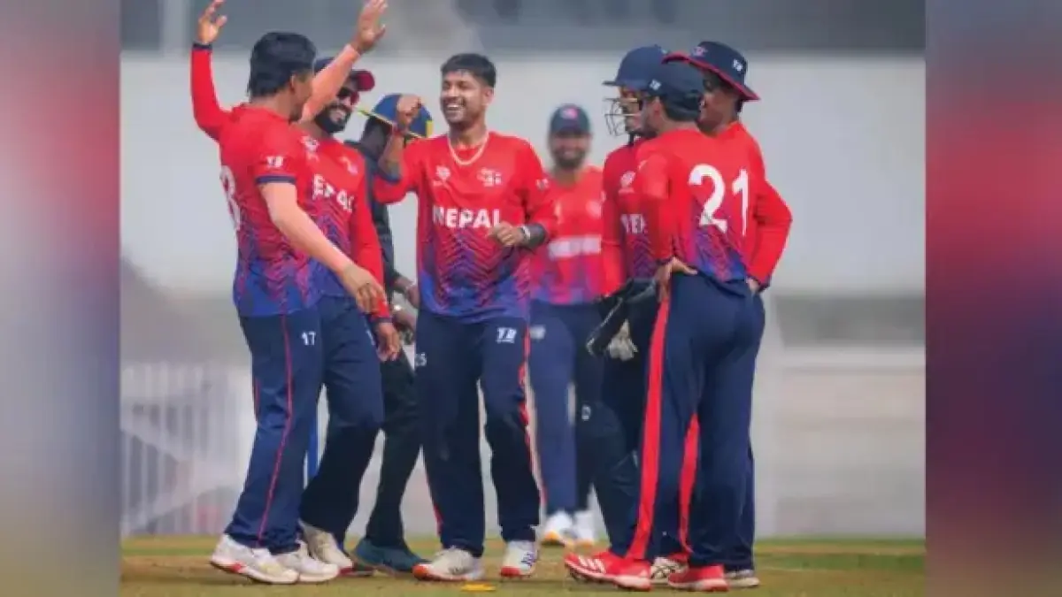 Nepal s-a impus cu autoritate în ultimul test al turneului de pregătire pentru Cupa Mondială T20, învinsând echipa Mumbai Cricket Academy Presidents XI cu 48 de runde