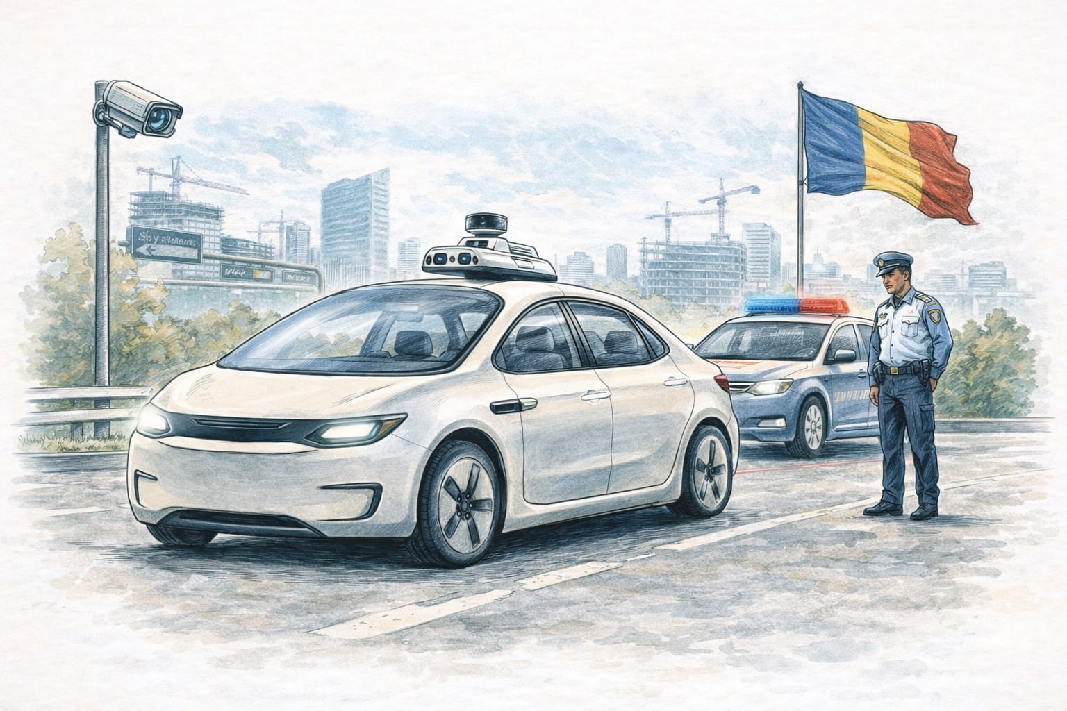 Autonomia deplină a mașinilor, un vis încă departe pentru șoferii români Discuțiile despre vehicule autonome, fără volan și fără pedală de accelerație, au fost mult timp doar teorie sau strategii de marketing pentru industria auto