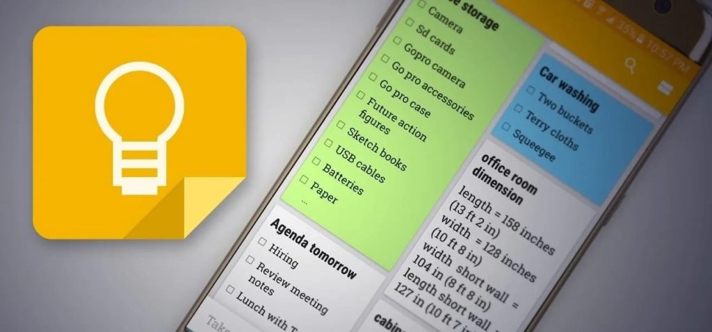Google Keep pare la prima vedere o aplicație simplă, dedicată notițelor rapide