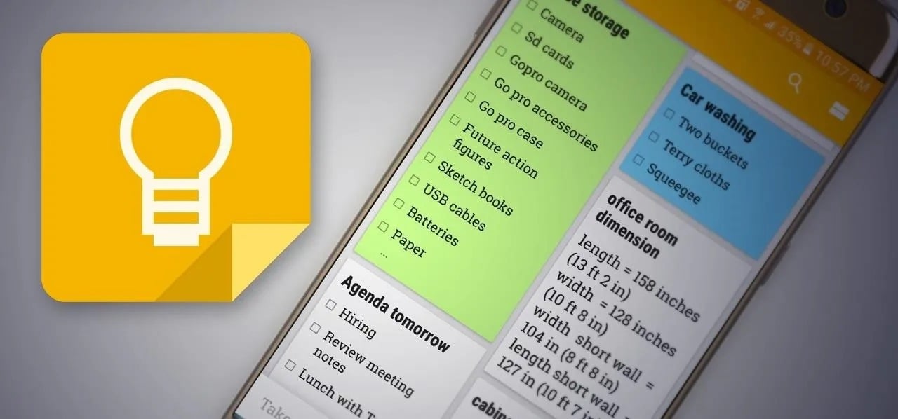 Google Keep pare la prima vedere o aplicație simplă, dedicată notițelor rapide