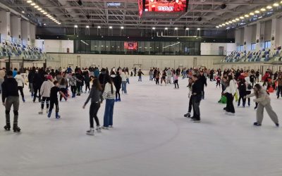 Program de patinaj la Arena Berceni în weekend, disponibil în anumite intervale