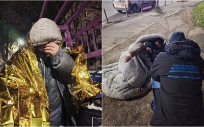 Sute de persoane fără adăpost au fost cazate în centrele speciale noaptea trecută