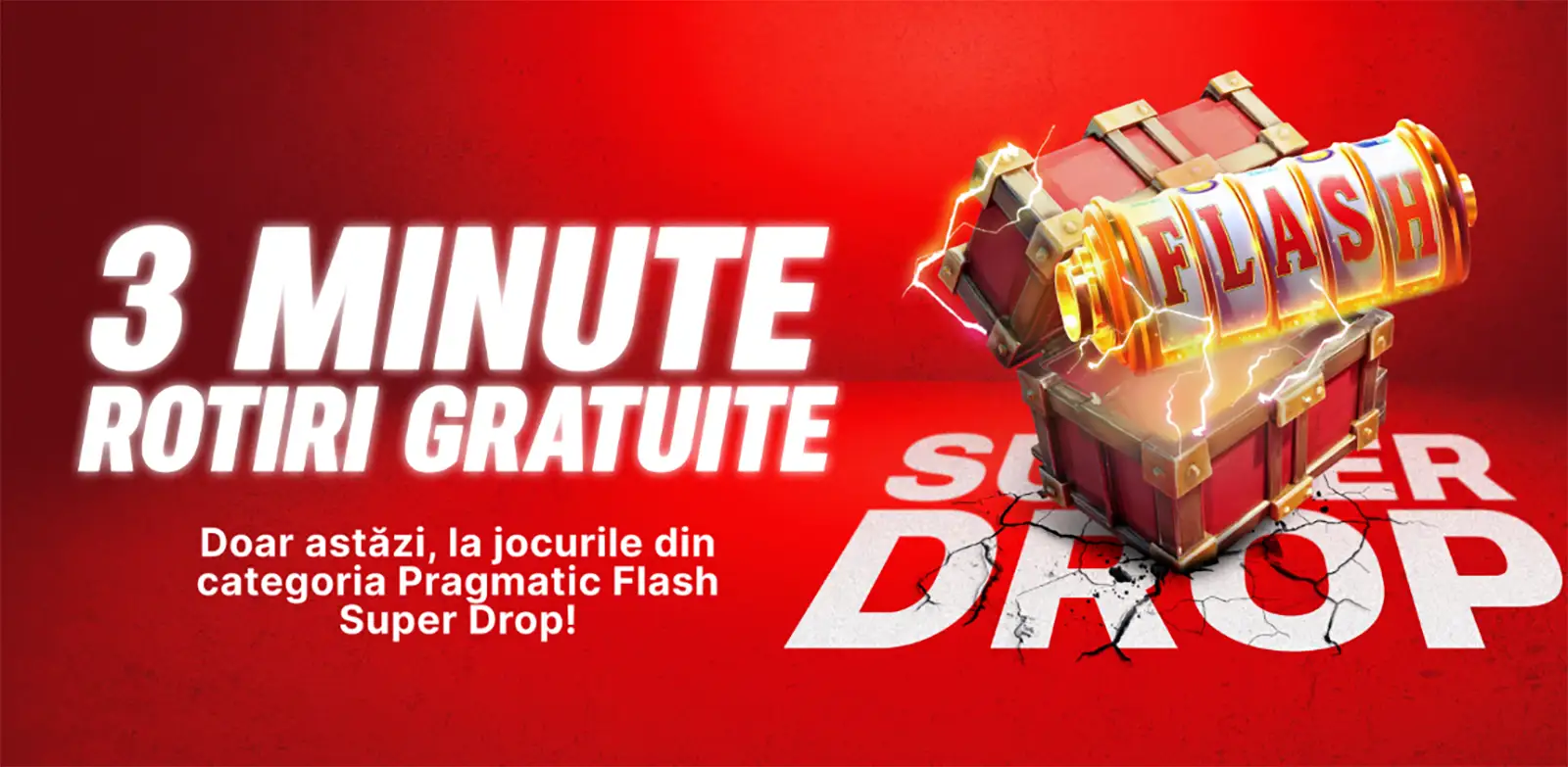 Rotiri Gratuite de 3 minute la Superbet cu Pragmatic Flash Super Drop!