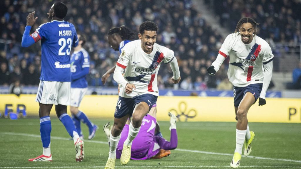 Strasbourg – PSG: Hakimi, eliminat după 1-1, reușește un gol dramatic!