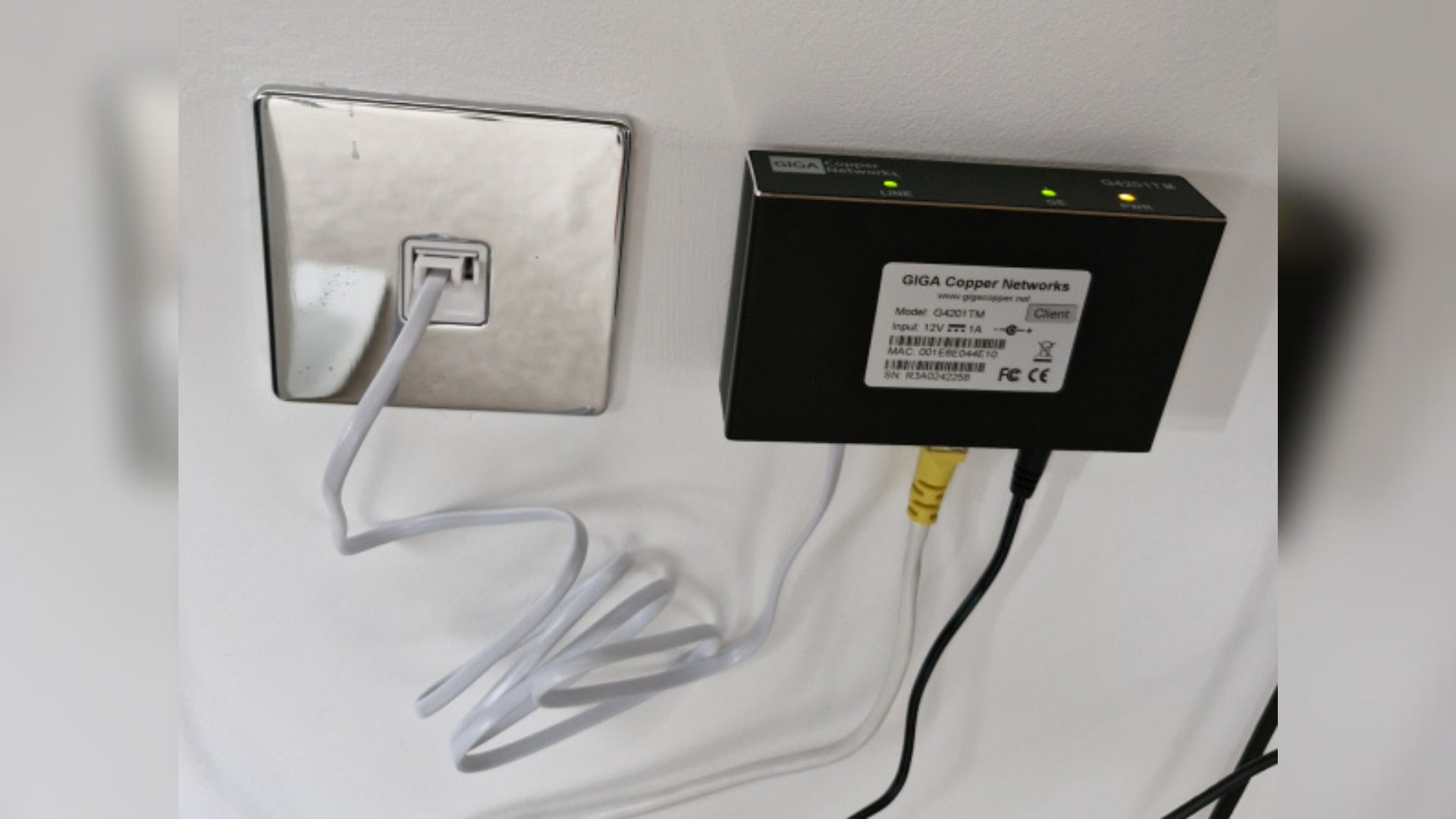 Experimentul demonstrează că rețeaua din pereți nu e inutilizabilă