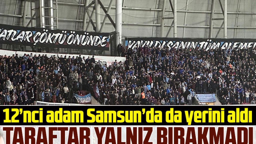 Victorie cu suflet: Sprijinul neabătut al suporterilor Trabzonspor în deplasare Într-o atmosferă electrizantă la Stadionul 19 Mai din Samsun, echipa Trabzonspor s-a confruntat cu adversarii de la Samsunspor, beneficiind de un suport considerabil din partea fanilor săi