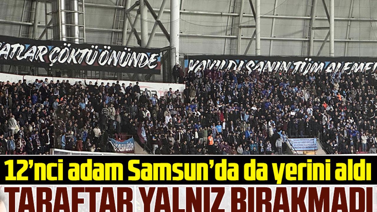 Victorie cu suflet: Sprijinul neabătut al suporterilor Trabzonspor în deplasare Într-o atmosferă electrizantă la Stadionul 19 Mai din Samsun, echipa Trabzonspor s-a confruntat cu adversarii de la Samsunspor, beneficiind de un suport considerabil din partea fanilor săi