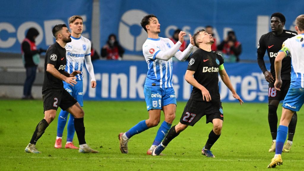 FCSB suferă o înfrângere neașteptată în fața Universității Craiova FCSB a cedat în fața Universității Craiova, suferind o înfrângere cu 0-1 în cadrul rundei 27 a Superligii României