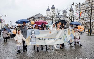 Duminică, 29 martie 2026, Iași a fost scena unui eveniment de amploare dedicat susținerii vieții și valorilor familiei: Marșul pentru viață cu tema „Solidaritate pentru amândoi”