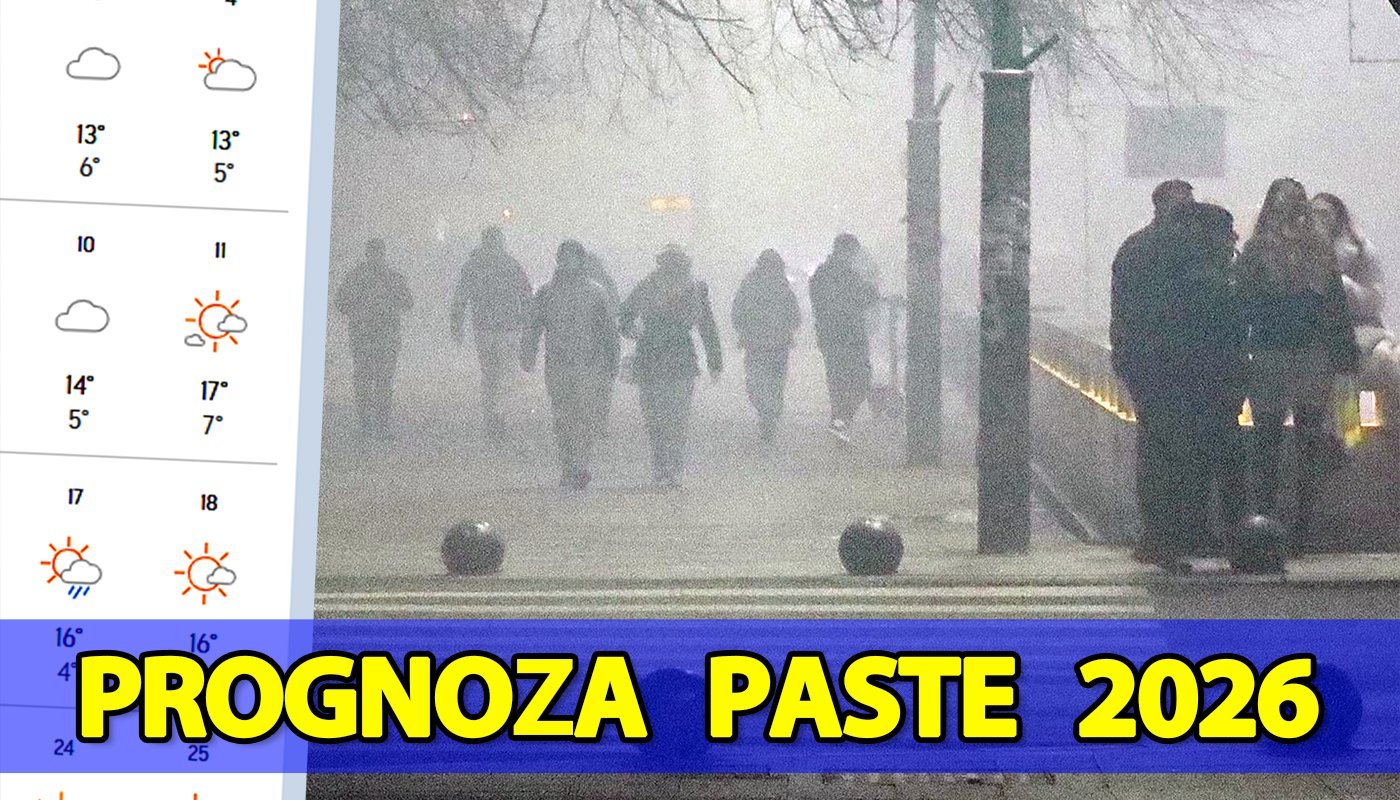 Prognoza meteo pentru Paștele din 2026 suferă schimbări semnificative, iar bucureștenii trebuie să fie pregătiți pentru o primăvară capricioasă