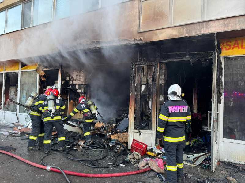 Incendiul din Pantelimon, ISUBIF anunță stingerea focului