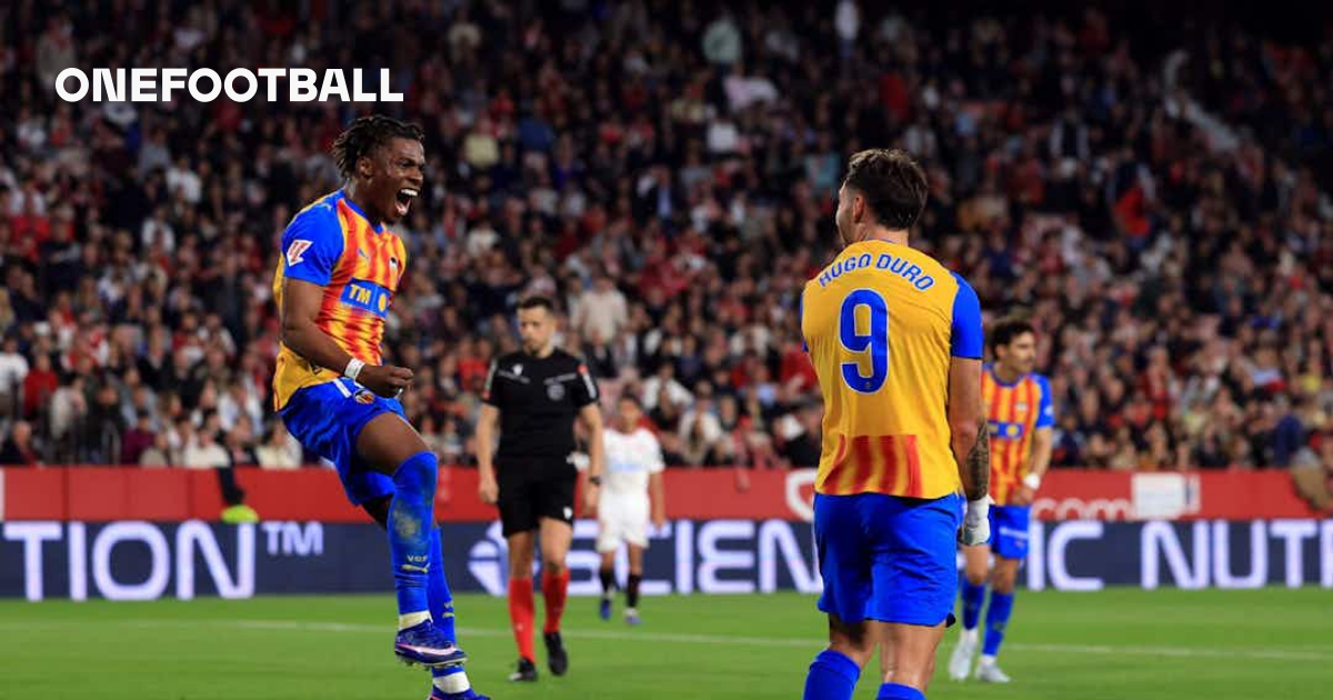 Hugo Duro, liderul Valenciei, umilește Sevilla la Nervion