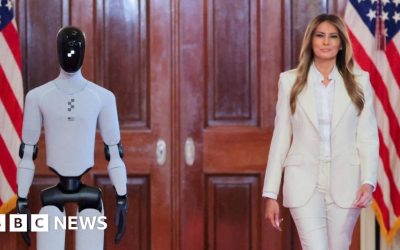 Melania Trump aduce robot umanoid la summitul tech