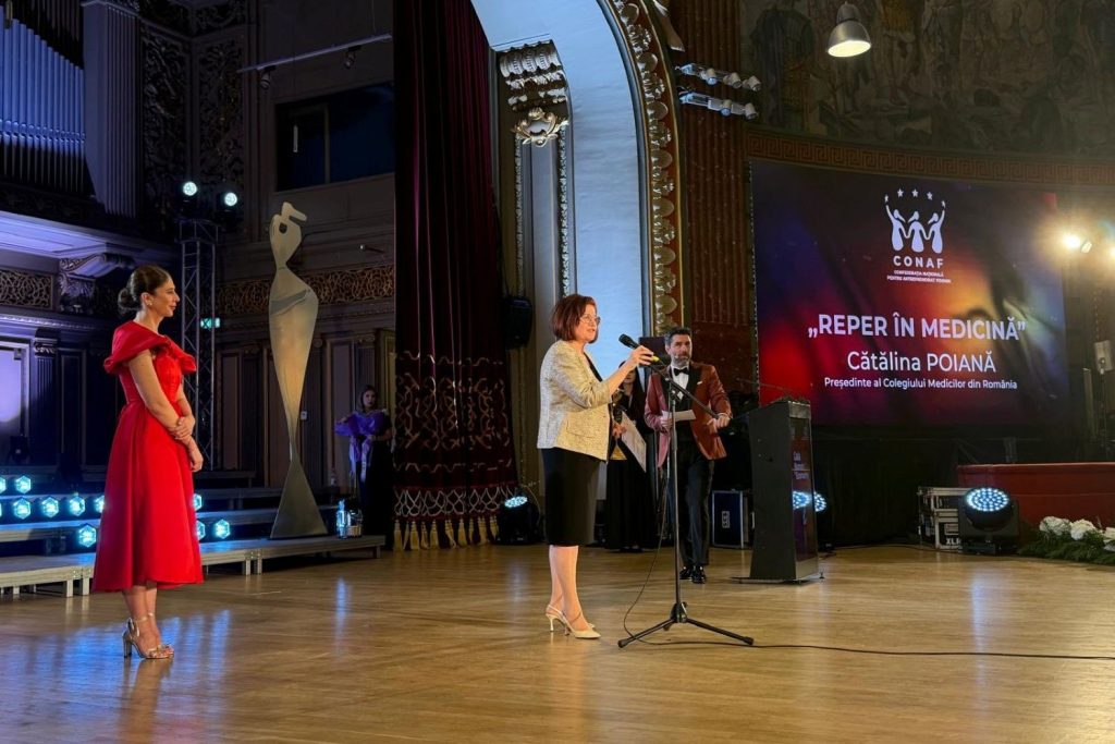 Prof. univ. dr. Cătălina Poiană, distinsă la Gala „Women in Economy” 2026
