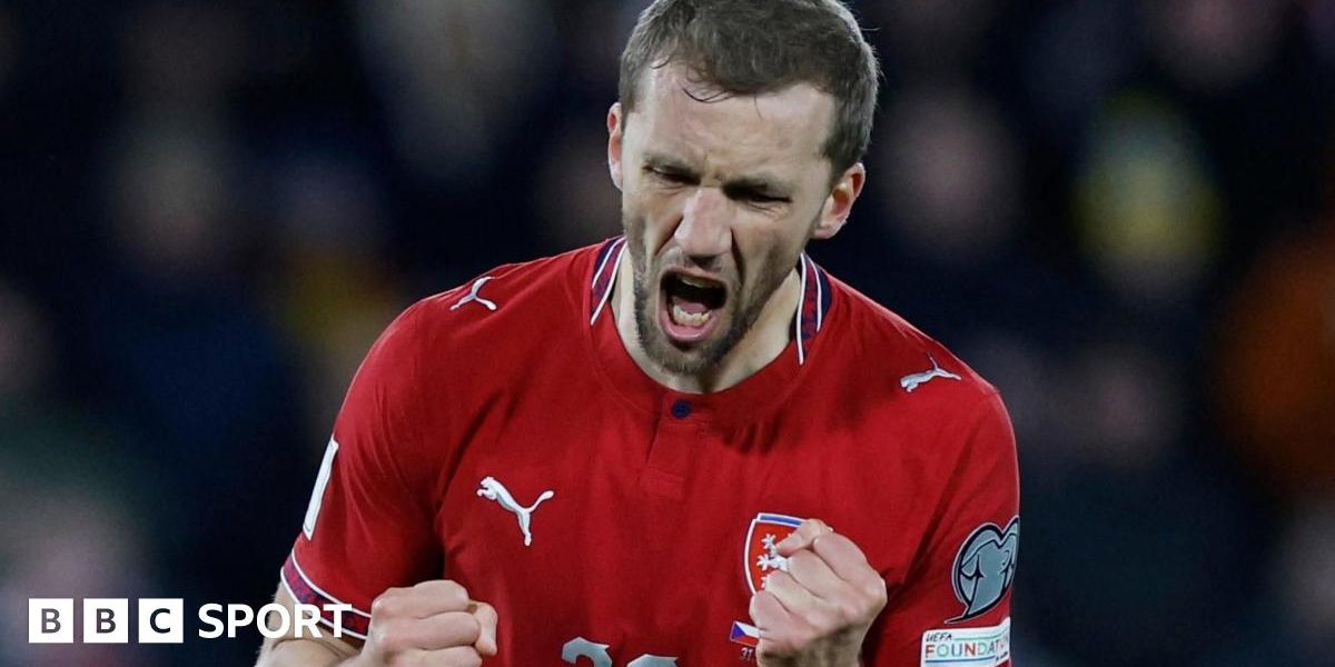 Czech Republic 2-2 Denmark (3-1 on pens): Czech Republic reach World Cup for first time in 20 years