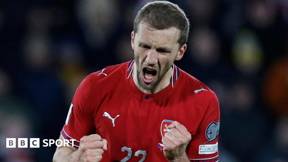 Czech Republic 2-2 Denmark (3-1 on pens): Czech Republic reach World Cup for first time in 20 years