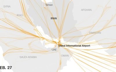 More than 21,000 canceled flights: Middle East travel chaos in 5 charts