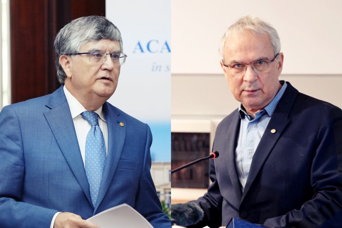 Marius Andruh și Mircea Dumitru candidează pentru președinția Academiei Române, alegeri pe 7 aprilie 2026