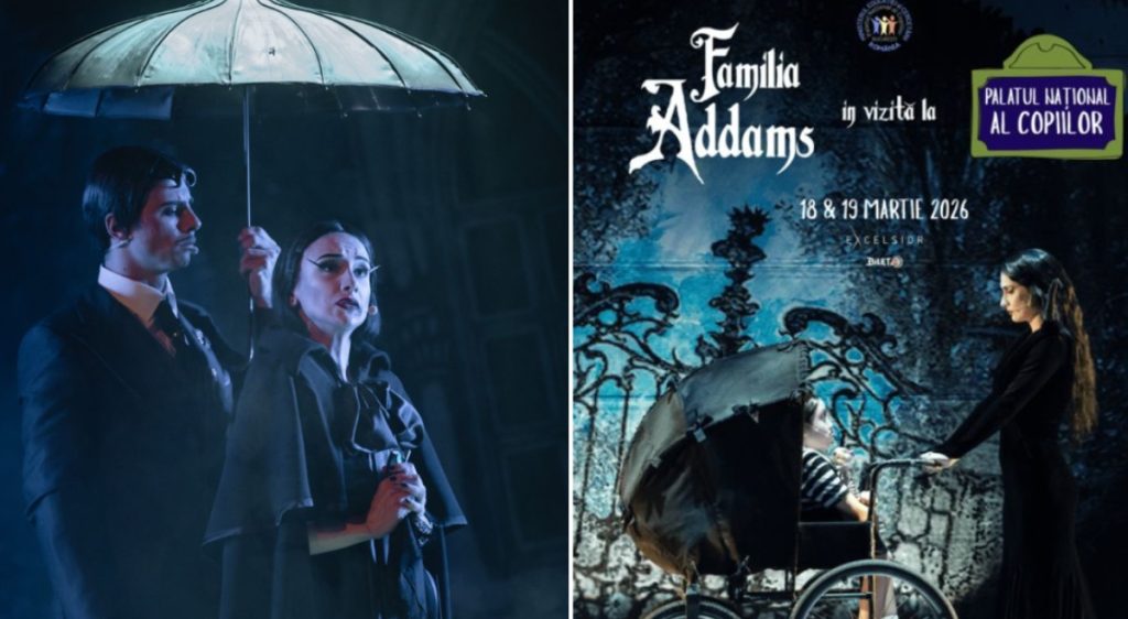 Teatrul Excelsior aduce în lumina reflectoarelor o producție de excepție: musicalul „Familia Addams”, semnat de Răzvan Mazilu, care va avea două reprezentări speciale la Palatul Național al Copiilor, miercuri și joi, 18 și 19 martie, de la ora 19:00