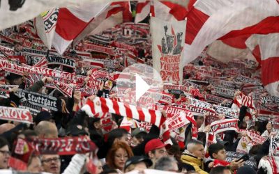 Stuttgart-Fans machen im Video mächtig Stimmung in Portos Innenstadt