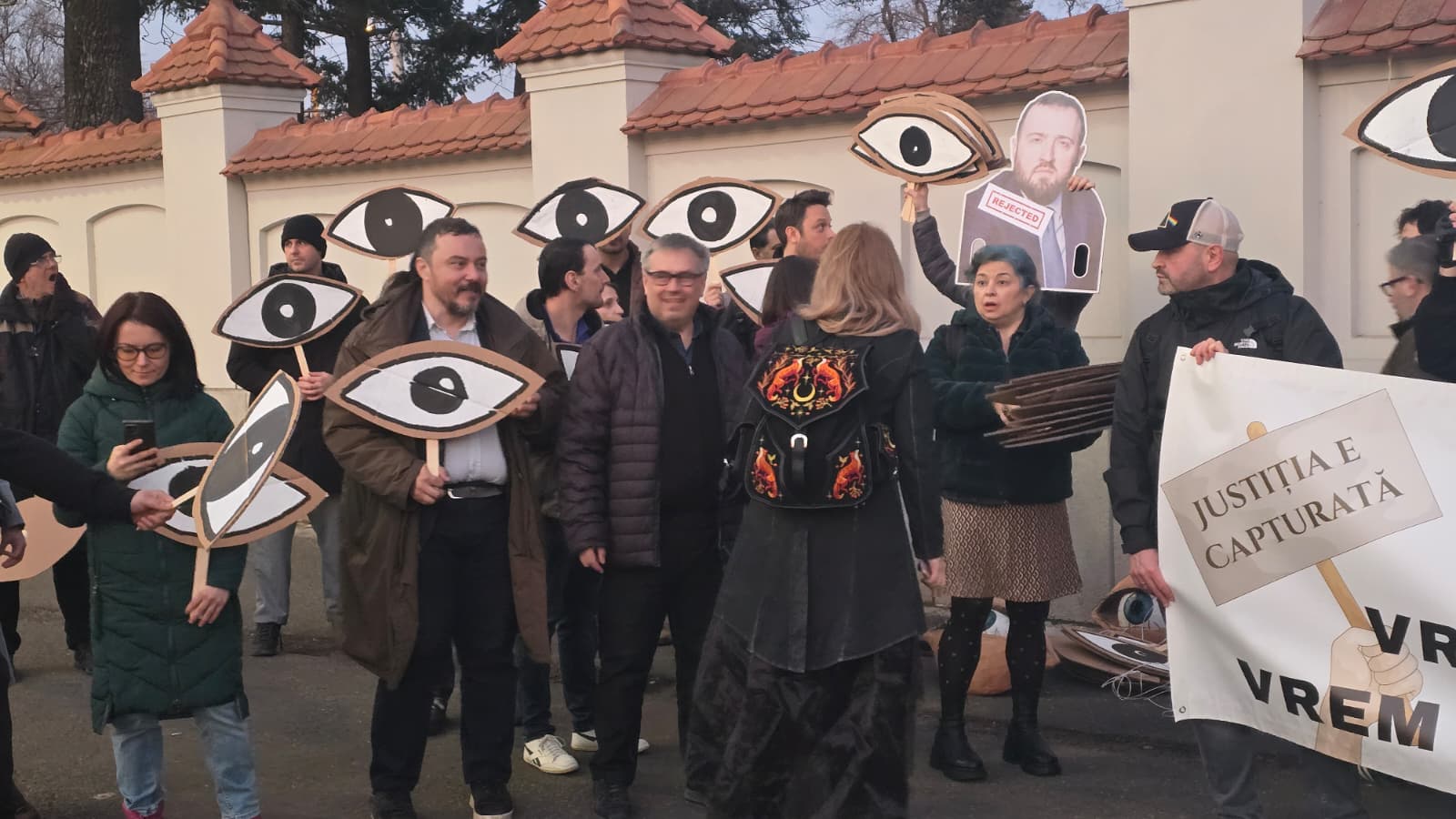 Protest la Cotroceni împotriva numirilor la parchete; Nicușor Dan: „Mi le asum”